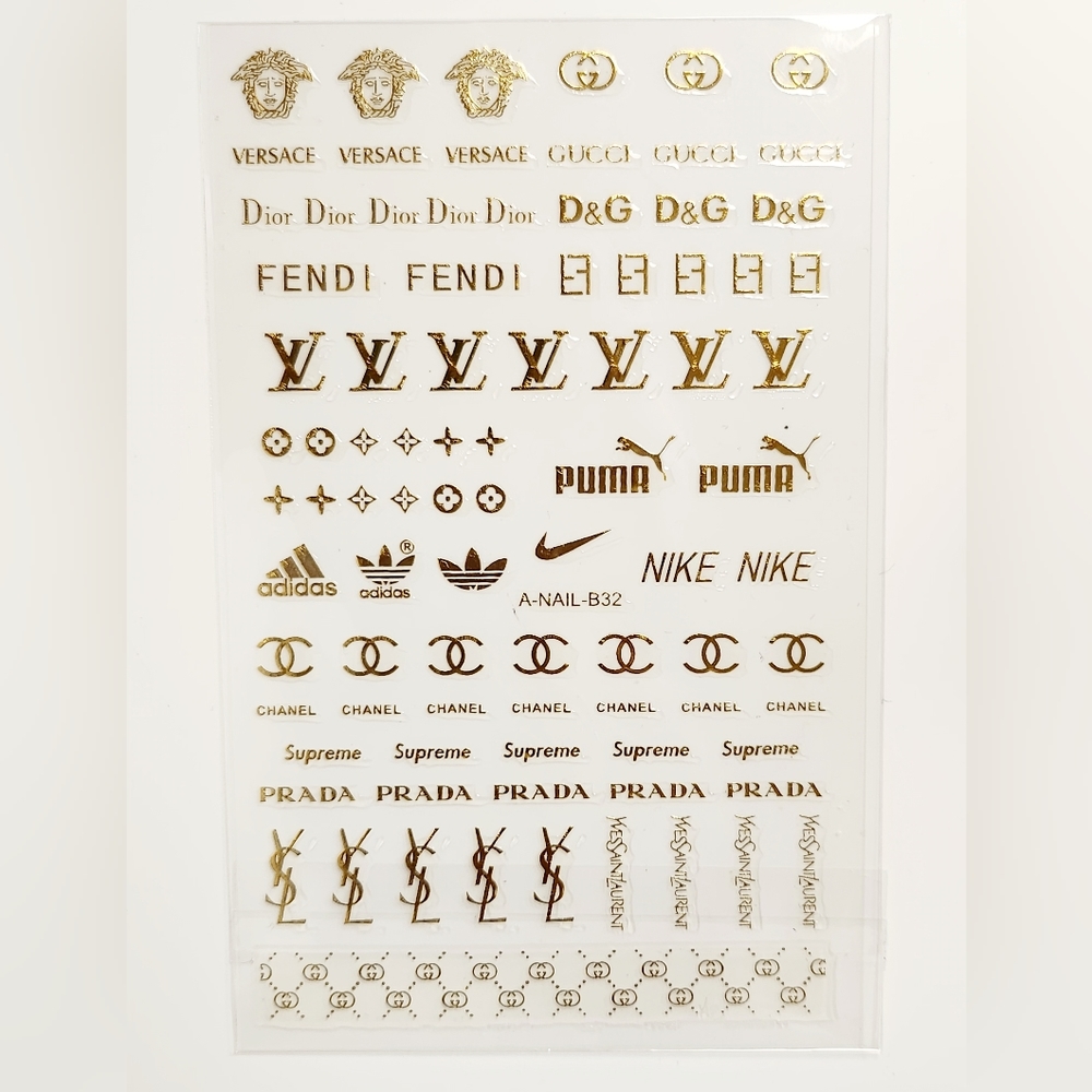 NWT NAIL ART DESIGN STICKERS: N°115!